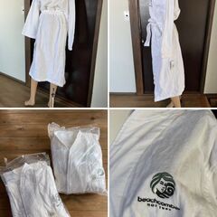 高級バスローブ／最高品質ホテルグレード／新品未使用タグ付き／サウナウェア／男女兼用の画像