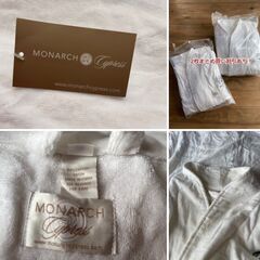 高級バスローブ／最高品質ホテルグレード／新品未使用タグ付き／サウナウェア／男女兼用の画像