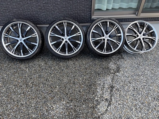 アルファード 245/40R20 タイヤホイール4本セット(シュタイナーCVX