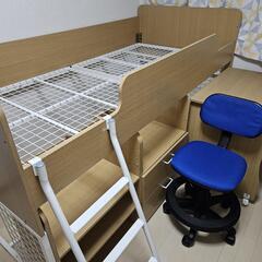 システムベッドデスク(ニトリ購入品)