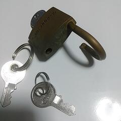 ⭐南京錠⭐カギ⭐スペアキー2個付き⭐の画像