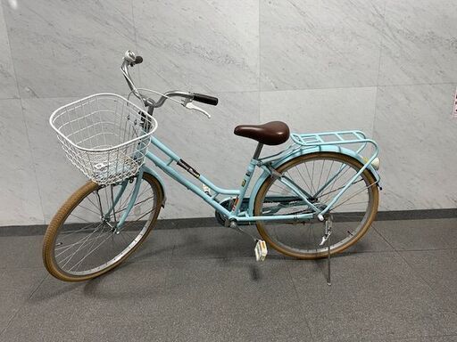 ★美品★　子供用自転車　24インチ　水色
