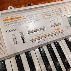 CASIOキーボード、電子ピアノの画像