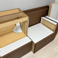 収納付きベットフレーム
