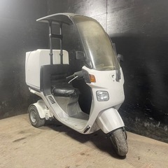 ★支払い総額4.5万円★買取強化中！査定無料！ホンダ　ジャイロキャノピー TA02 ワイドスペーサー！ミニカー登録可能！リアボックス付き！の画像