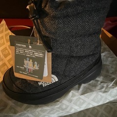 未使用　18センチ　THE NORTH FACE キッズ ブーツの画像