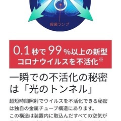 化学物質過敏症 CSさん AirNEX400 　　１３７５００円の空気清浄機 コロナ除去にもの画像