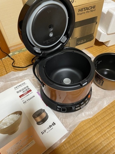 決まりました　　炊飯器　おひつ御前 0.5〜2合炊き