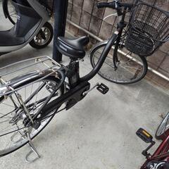 ヤマハ　電動自転車　黒の画像