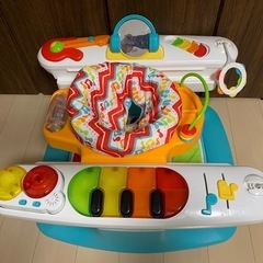値下げ6000円→3800円✨フィッシャープラス プライス４ＷＡＹ指遊びがいっぱい おてて＆あんよピアノ Fisher-Price の画像