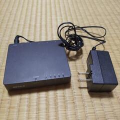 BUFFALO　５ポート　100M HUB