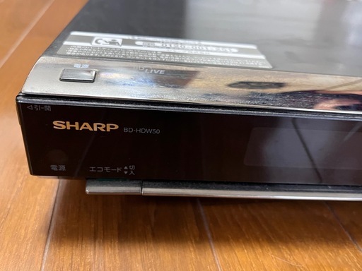 シャープブルーレイレコーダー