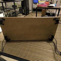 猫足　折り畳みテーブルの画像