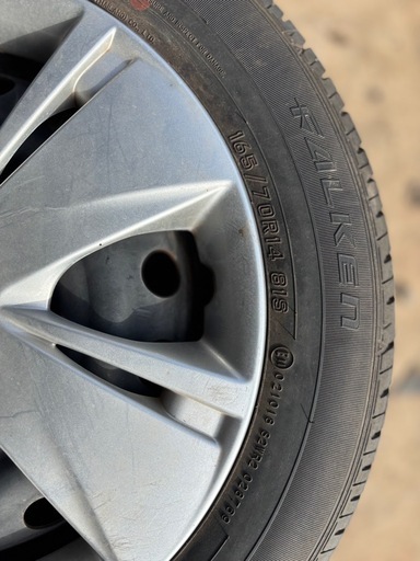 　165/70R14 タイヤホイールセット 