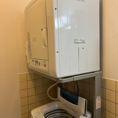 洗濯機、衣類乾燥機セットの画像