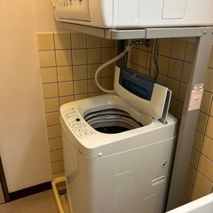 洗濯機、衣類乾燥機セットの画像