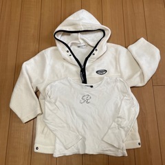 110〜120サイズ女の子　秋、冬服のまとめ売り。の画像