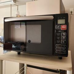 【良品】ニトリ フラット電子レンジ 18L EM-520X BK