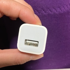 iPhone充電の画像