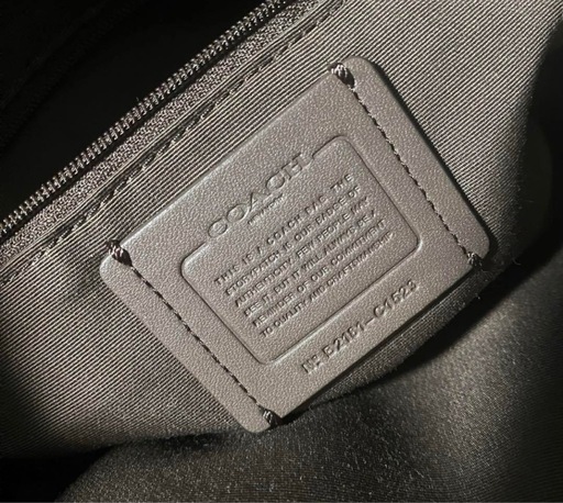 COACH コーチ シグネチャー ショルダー バッグ 大きめ サイドポケット