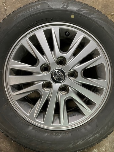 bb純正アルミホイール 4本 bB純正アルミホイール付きスタッドレス