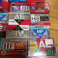 未使用　カセットテープの画像