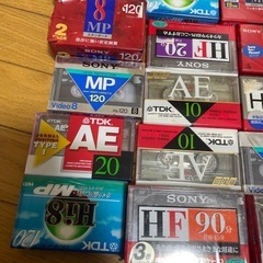 未使用　カセットテープの画像