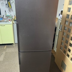 シャープ　冷蔵庫　2ドア　2017