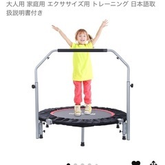 トランポリン 大型102cm 耐荷重150kgの画像