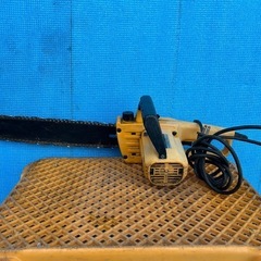 RYOBI 電動チェーンソー　チェンソー 切断機 100V リョービ AC-14 電動ノコギリ　簡易始動動画ありの画像