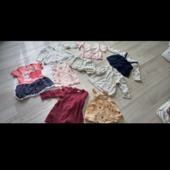 1歳くらい～3歳くらいの服（女児）