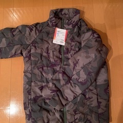 新品未使用　迷彩　メンズ　ジャンパー　ダウン　コート