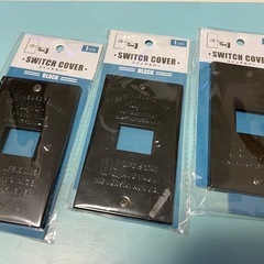 【中古】スイッチカバー 4個セット