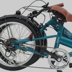 【専用出品】ET1500 折りたたみ自転車 ブラックの画像