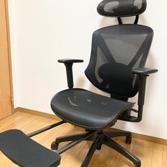 【美品】フォリスト リクライニングワークチェア ゲーミングチェア
の画像