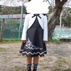 入学式　ドレス　ワンピース　女の子　120cm　