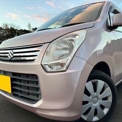 超低走行4万キロ☆月々9千円〜分割払い可‼️ 車検2年付き！【名義変更代込み】☆スズキ ワゴンR☆SDナビ付き☆走行中DVD見れます☆便利なバックカメラ付き☆プッシュスタート☆ドライブレコーダー付きのフル装備☆そのまま乗って帰れます！の画像