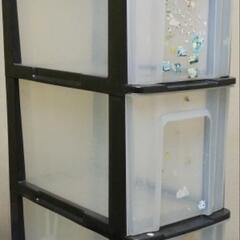 3段　収納家具　収納ケース　ラック　小物入れ　棚