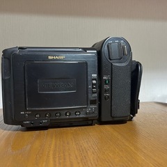 【ジャンク品】SHARP VIEWCAM Hi8  ビデオカメラの画像