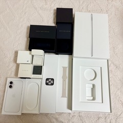 iPhone16iPad空き箱の画像