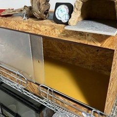 爬虫類向け飼育セット 800×400×400の画像