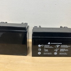 中古バッテリー バイク 2個の画像