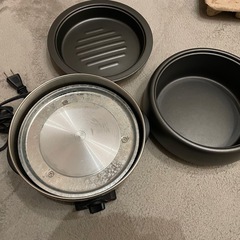 【値下げ中】ミニプレートグリル鍋の画像