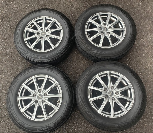 ★ブリヂストン ブリザック VRX2 スタッドレスタイヤ&アルミホイール4本セット 215/65R16★