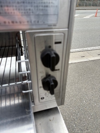 ☆中古品 リンナイ 上火式ガスグリラー LPガス RGP-62SV 2022年 ペットミニ 動作問題なし 焼き物☆