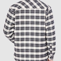 LACOSTE チェック柄 長袖シャツ 冬物アウターの画像