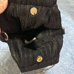 ラメ入り　ハンドバックの画像