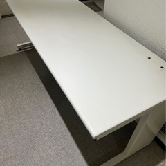 美品 プラス スチールOAデスク 幅180cm 平机 フラットラ...