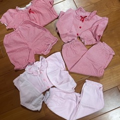 夏用90パジャマ3セット