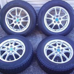 【完了】195/65R15ｽﾀｯﾄﾞﾚｽ付きトヨタ純正アルミ用ナ...